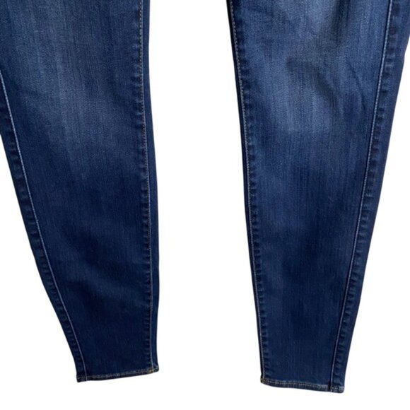 Fidelity Women’s Mila Mid Rise Ankle Slim Denim Jean in Starlet Dark - Picture 3 of 9